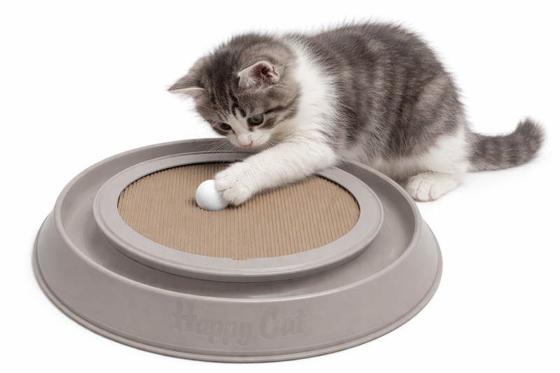 Happy cat cardboard scraper 41x38xh5cm-null