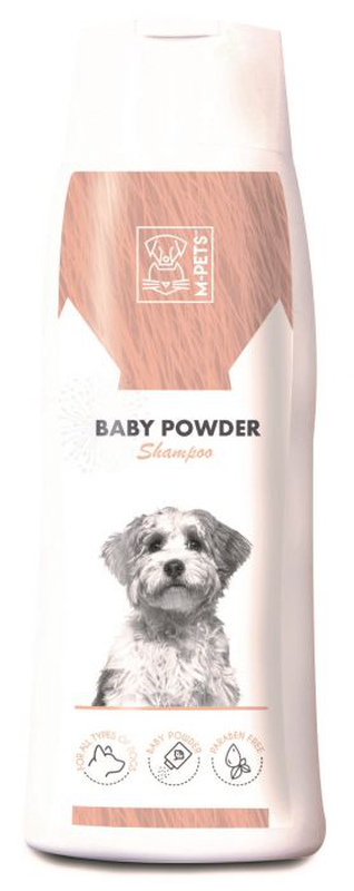 M-pets - baby powder shampoo 250ml, , medium-null