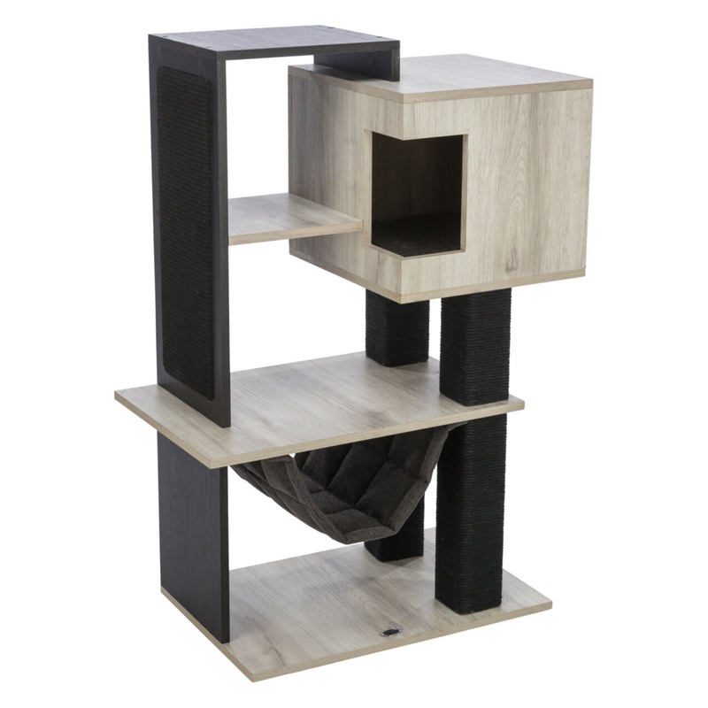 Trixie city style scratching tree 98cm grey/black, , medium-null