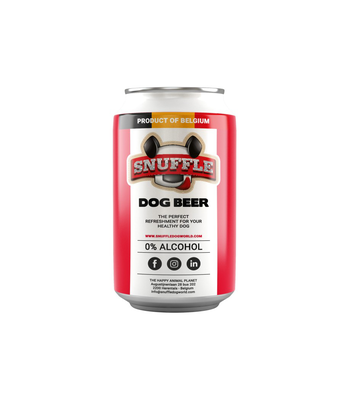 Snuffle dog beer can beef & chicken flavor &lambda;&iota;&tau;&rho;&alpha; 250ml, , medium