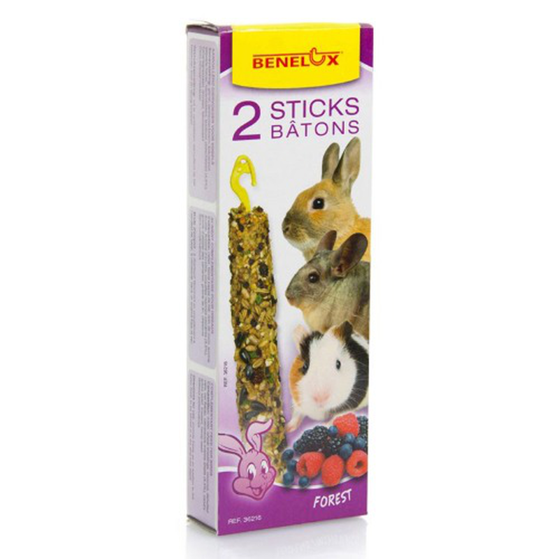 Benelux sticks rodent forest fruits 2pcs, , medium-null