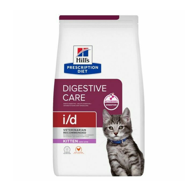 Hill's prescription diet feline i/d digestive care kitten dry food - 1.5 kg-null