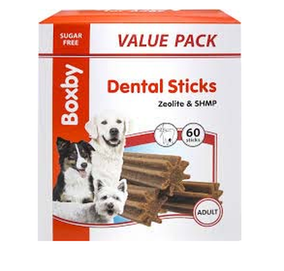 Boxby dental sticks value pack 60pcs - 1.2 kg, , medium