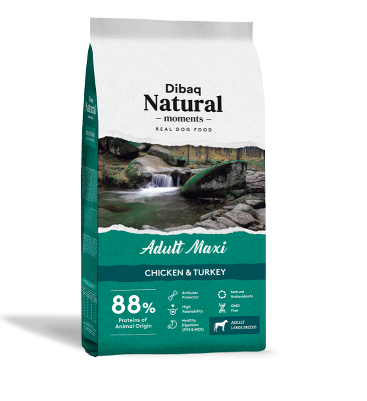Dibaq natural moments adult maxi chicken & turkey - 15 kg-null