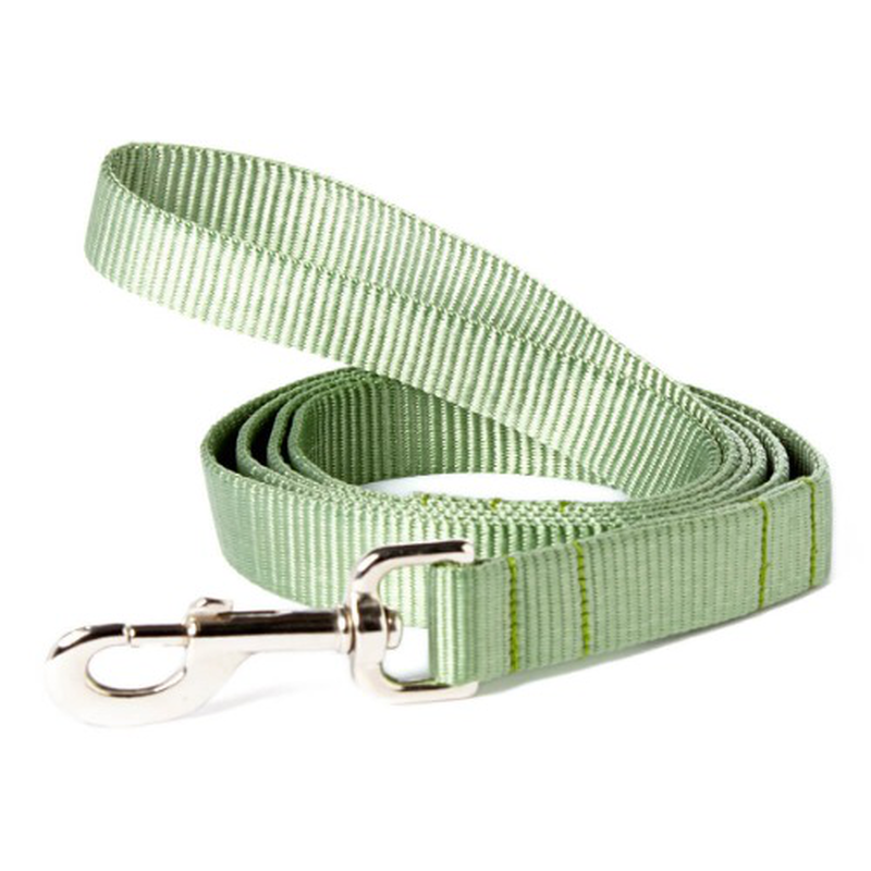 Hamilton single thick lime nylon lead 1 inch x 4 feet, , medium-null