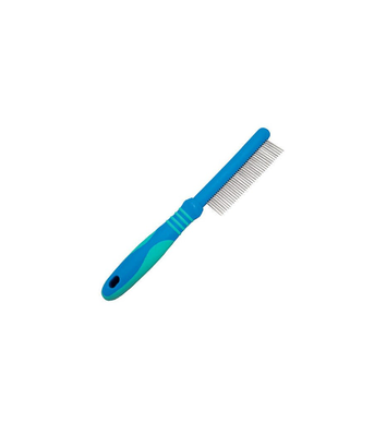 Vivog classic comb fine toothed, Blue/green, medium