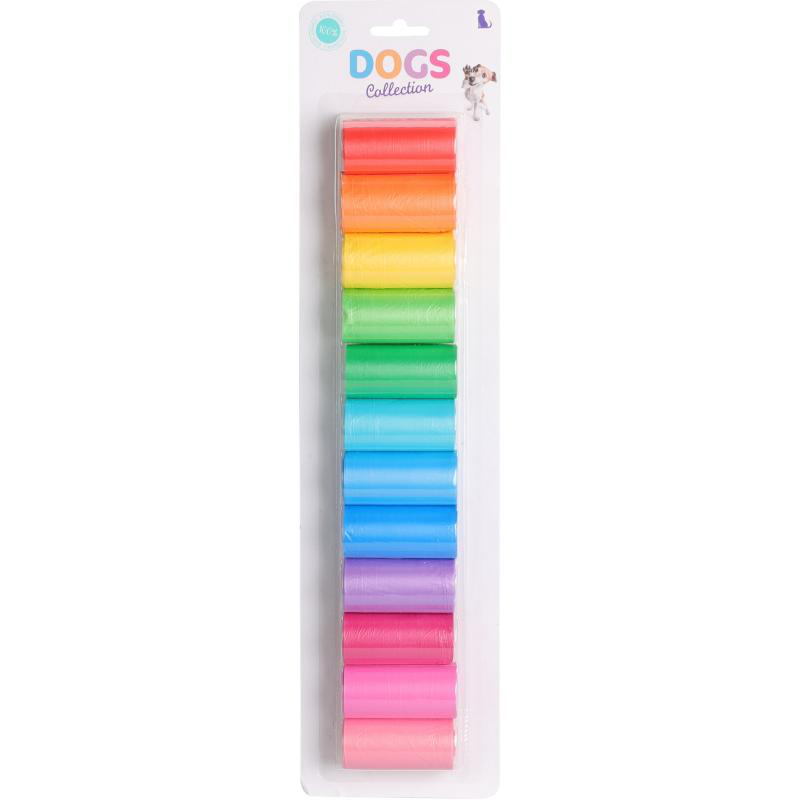 Dog poop bags - 12 rolls/240pcs, , medium-null