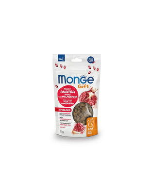Monge gift cat meat minis sterilised with duck and pomegranate - 50gr, , medium