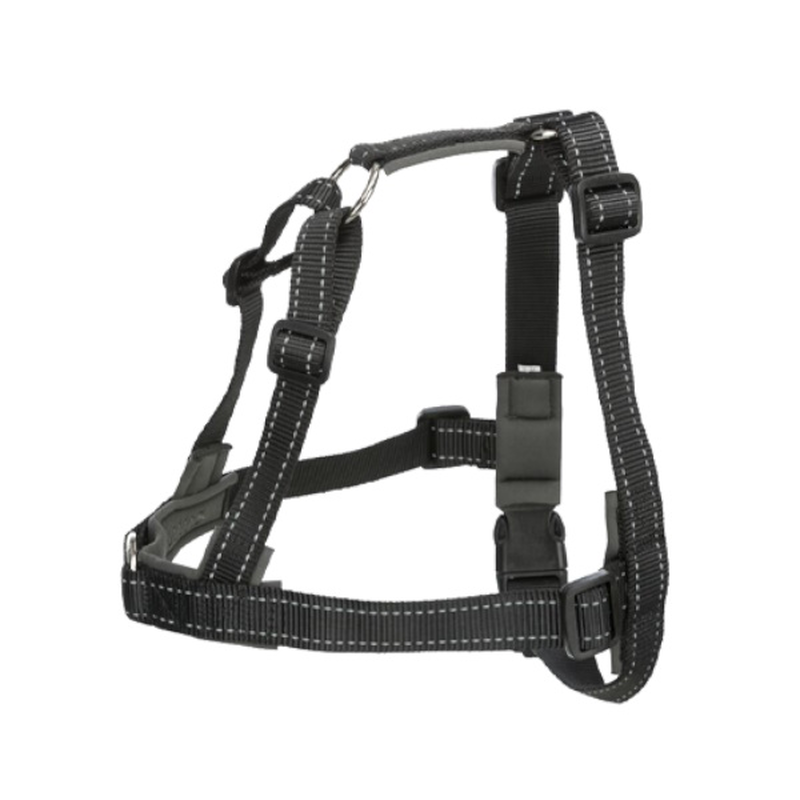 Lead'n'walk soft training harness xs-s 37-54cm/20mm black, , medium-null