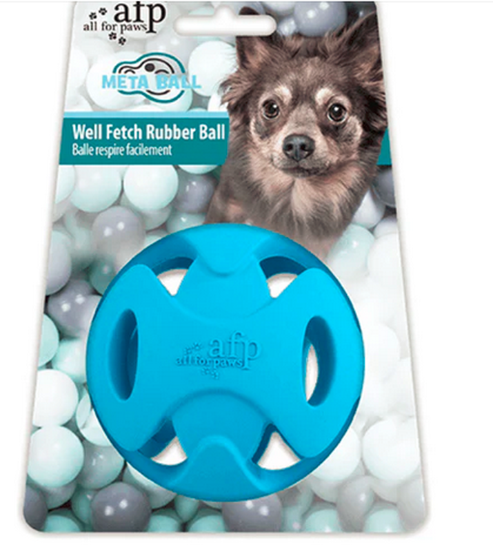 All for paws meta ball-well fetch rubber ball large, , medium-null