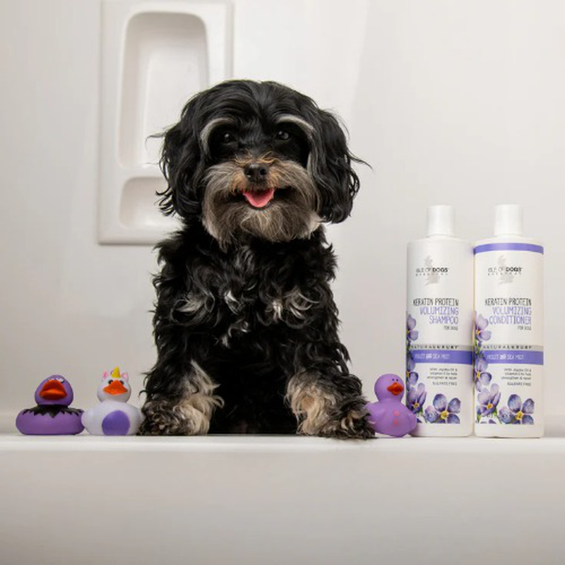 Isle of dogs keratin volume shampoo, , medium-null