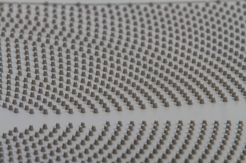 Anti-dirt mat for litter tray 41.5x32cm -light blue-null