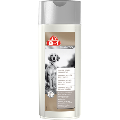 8in1 shampoo for dogs white pearl 250ml, , medium