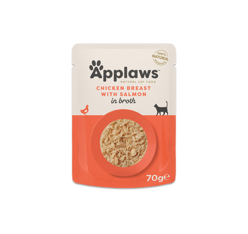 Applaws cat pouch chicken with salmon - 70gr-null