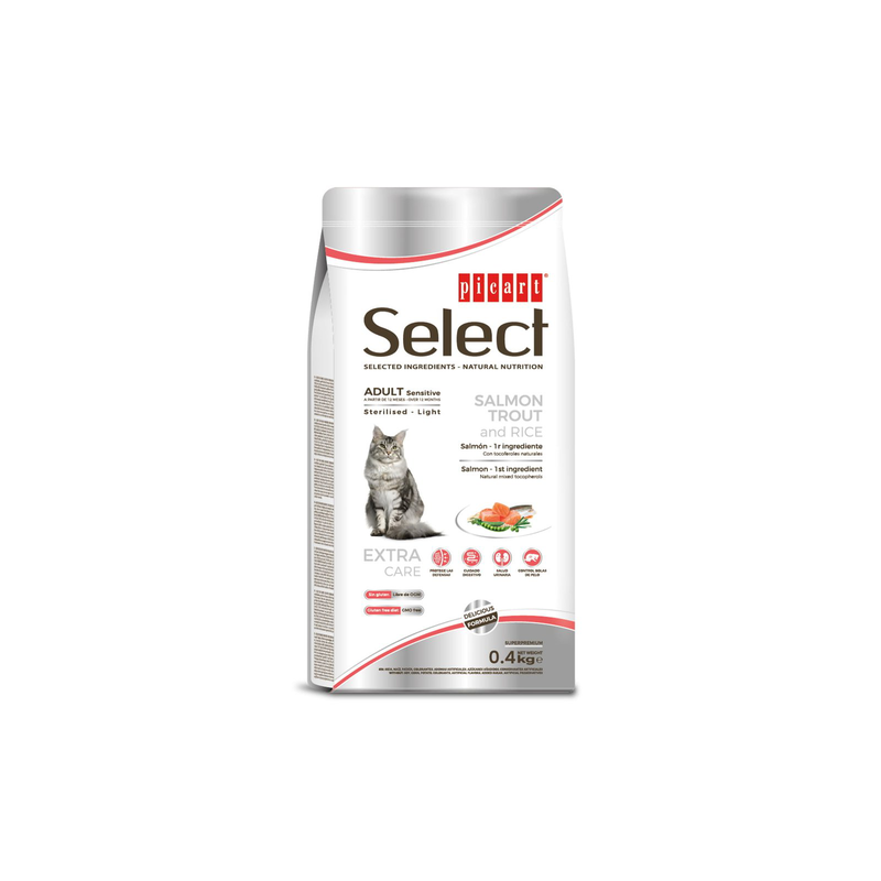Select cat sensitive sterilised light-null