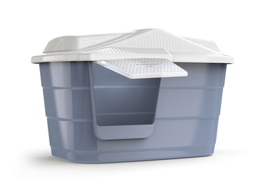 Villa 2 in 1 toilet or house, Blue, medium