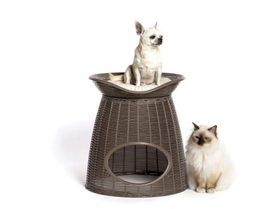 &Delta;&iota;&pi;&lambda;ό &kappa;&rho;&epsilon;&beta;&alpha;&tau;ά&kappa;&iota; &gamma;ά&tau;&alpha;&sigmaf;-&sigma;&kappa;&alpha;&mu;&pi;ό 52x50x55cm rattan + 2 &mu;&alpha;&xi;&iota;&lambda;ά&rho;&iota;&alpha; pasha &gamma;&kappa;&rho;ί-&kappa;&alpha;&phi;έ &ndash; bama italy, , medium