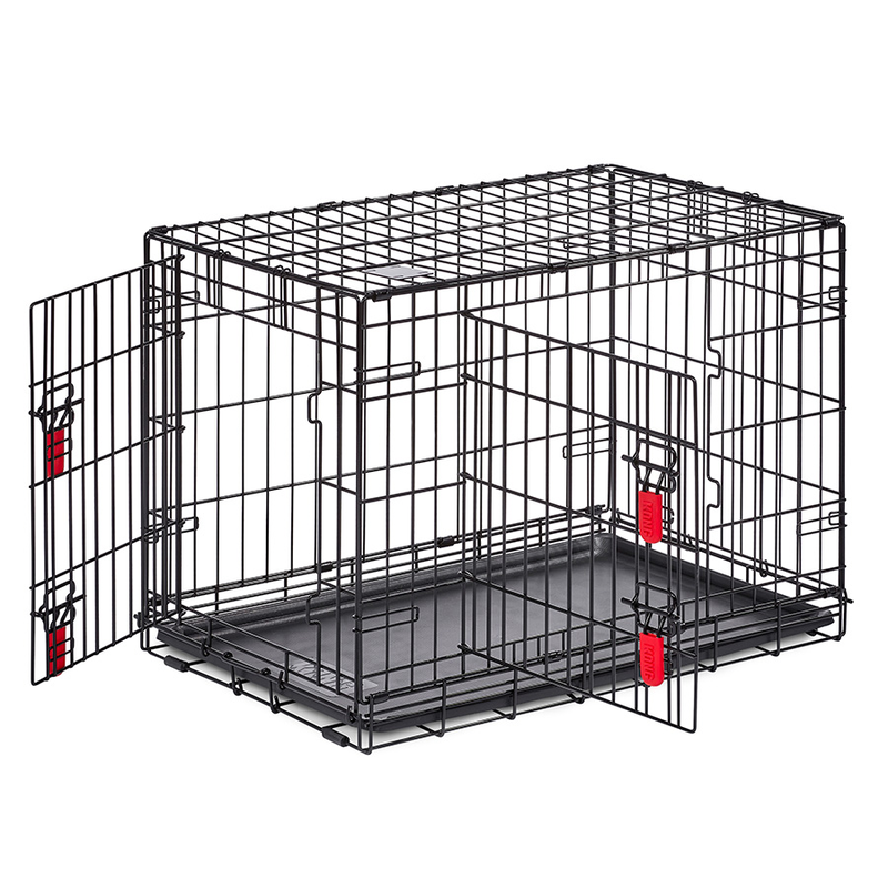 Kong midwest dog crate double door-null