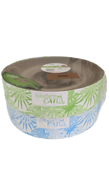 All for paws modern cat round scratcher, , medium