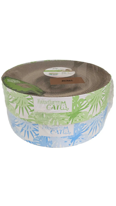 All for paws modern cat round scratcher-null