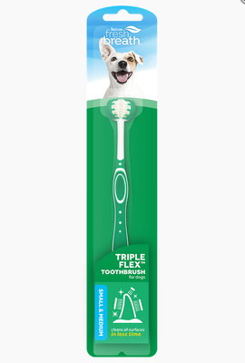 Toothbrush tripple flex small and medium dogs, , medium