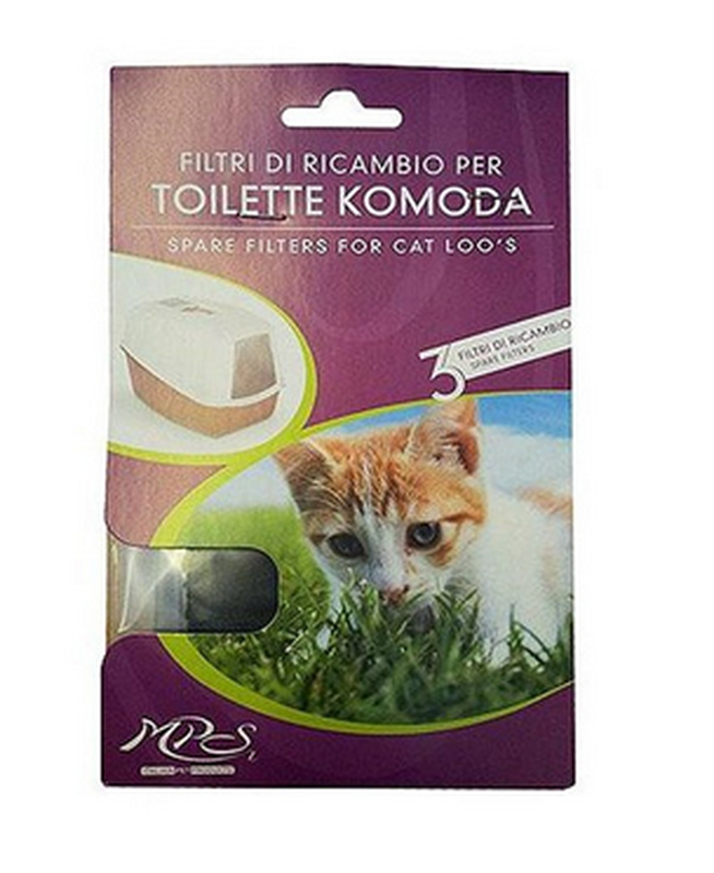 Mps spare carbon filters for cat litter boxes-null