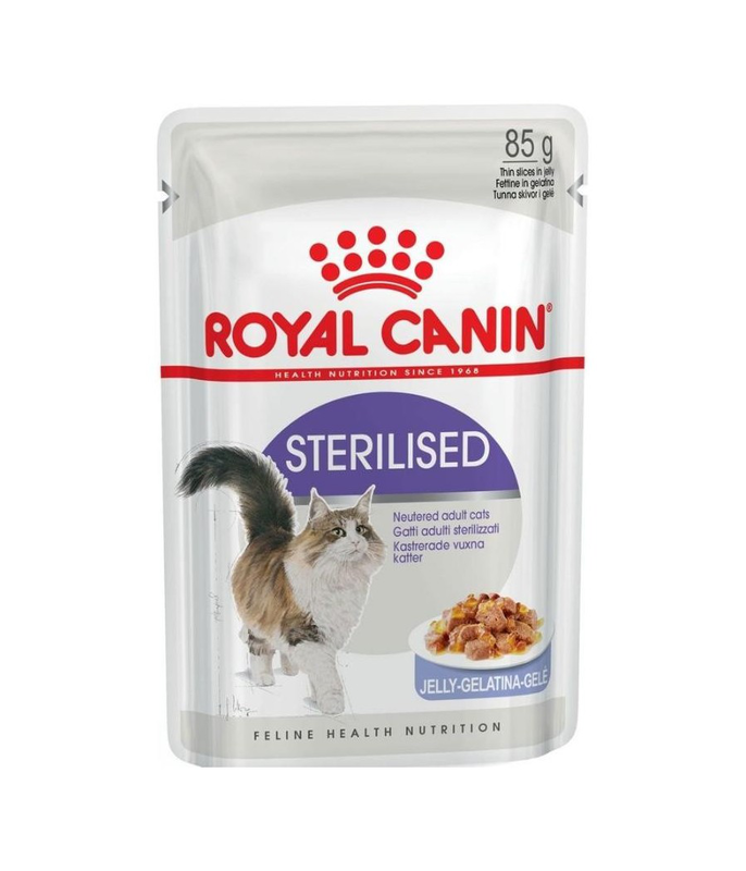 Royal canin cat wet food sterilised jelly &sigma;&upsilon;&sigma;&kappa;&epsilon;&upsilon;&alpha;&sigma;&iota;&alpha; 85g-null
