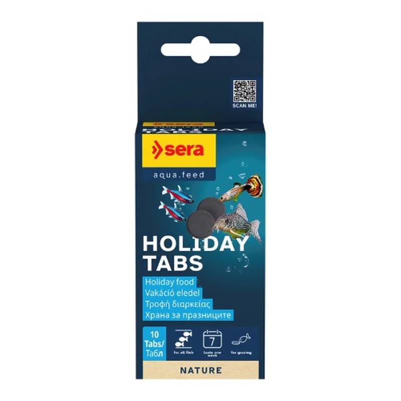 Sera holiday food tablet feed for aquarium fish, , medium-null