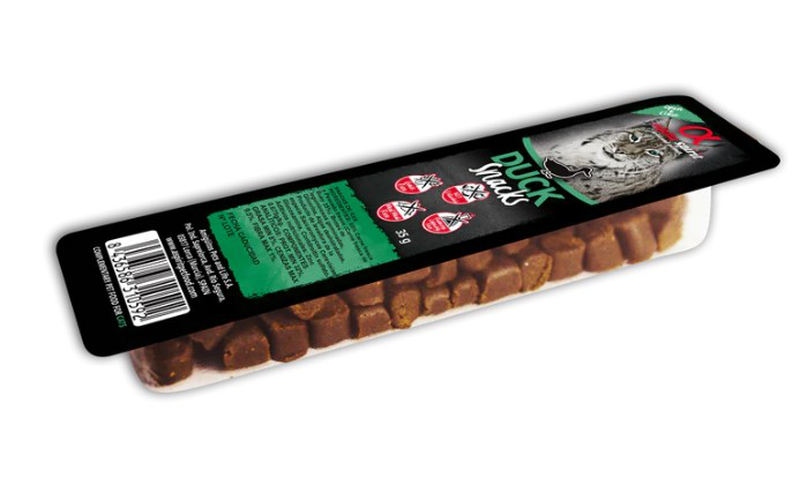 Alpha spirit duck snacks for cats, , medium-null