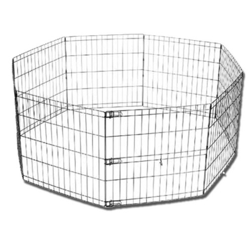 M-pets foldable puppy pen - small, , medium-null