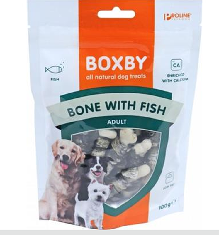 Boxby calcium bone fish - 100gr-null