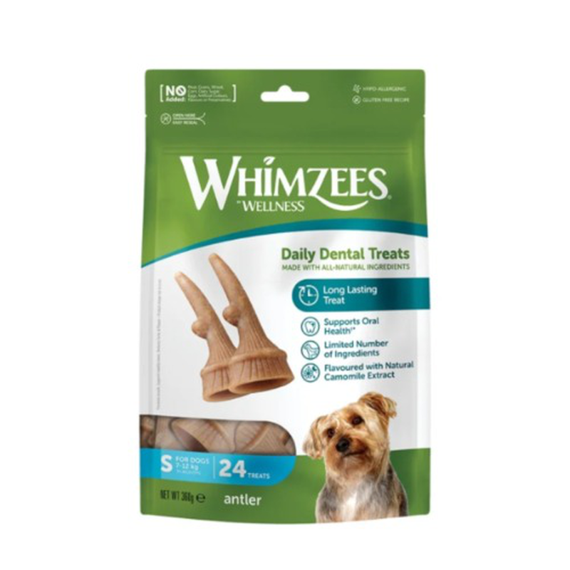 Whimzees antlers - small, , medium-null