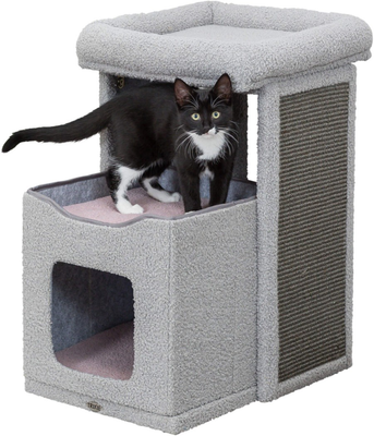 Trixie cat tree carlita &chi;&rho;&omega;&mu;&alpha; grey, Grey, medium