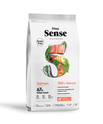 Dibaq sense grain free salmon adult all breeds, , medium