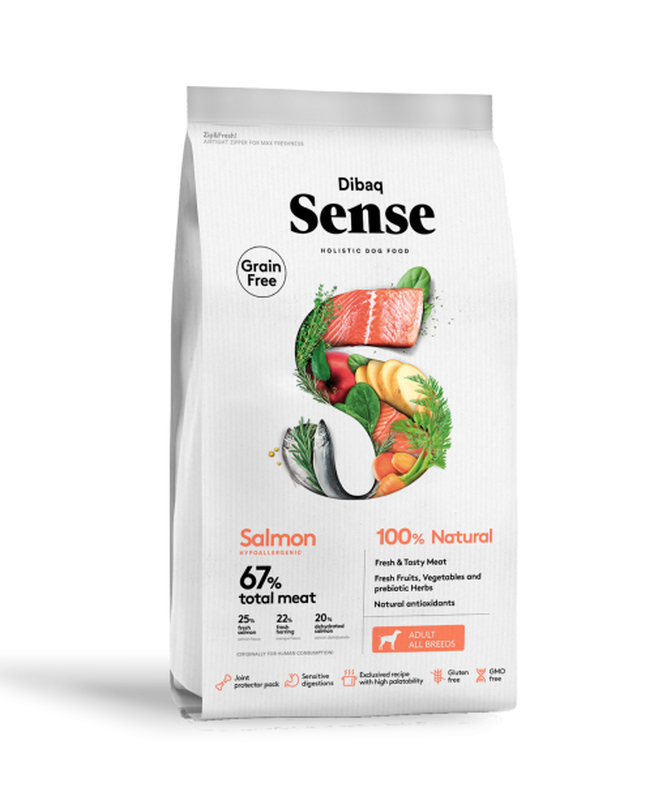 Product image: Dibaq sense grain free salmon adult all breeds-null