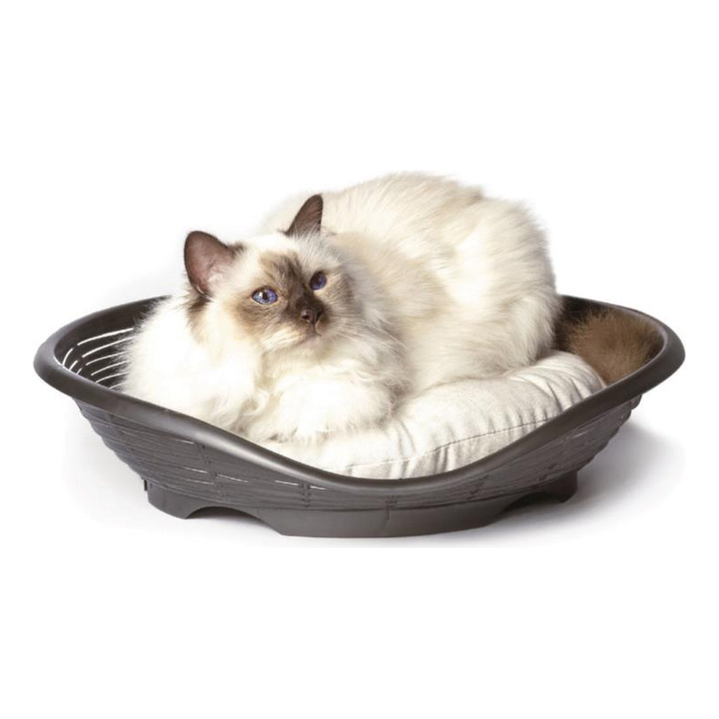 Product image: Bama pet - pasha plastic bed with cushion-null