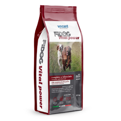 Fidog dog food vital power 20kg, , medium