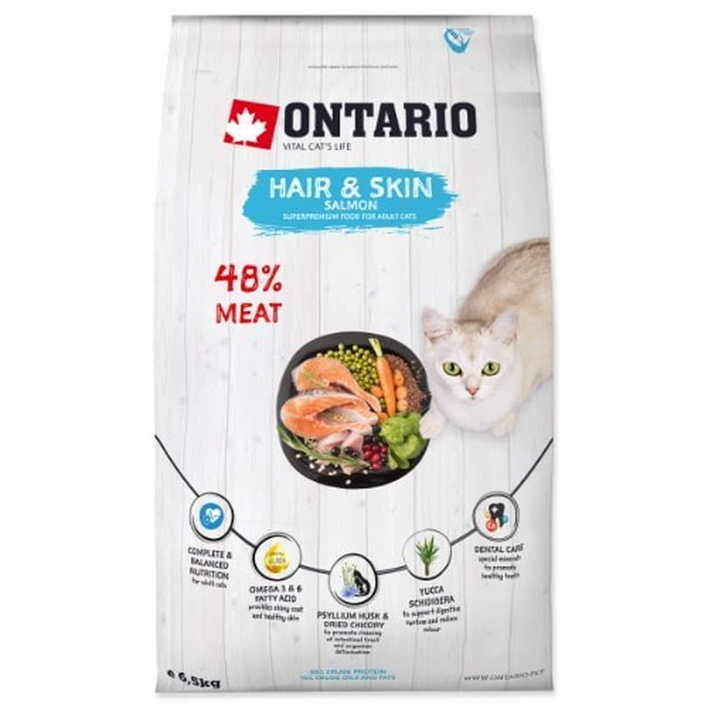 Ontario cat hair & skin - 6-5-kg, , medium-null