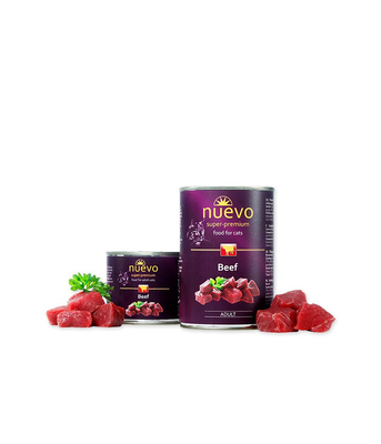 Nuevo feline adult beef, , medium