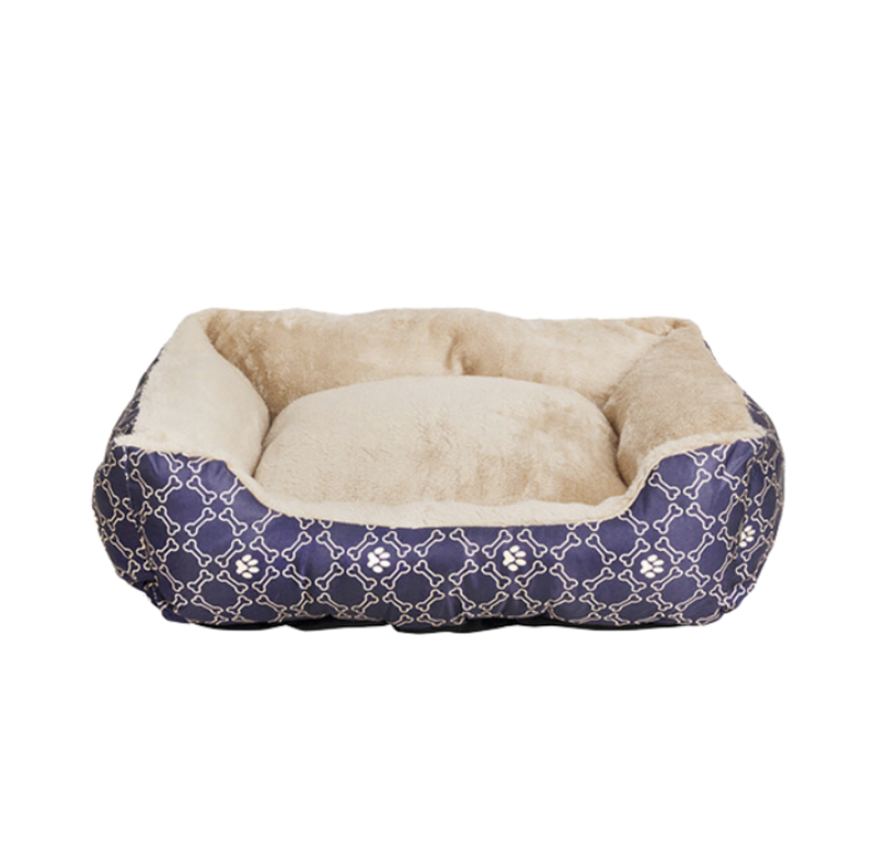 Product image: Pawise square dog bed blue-null