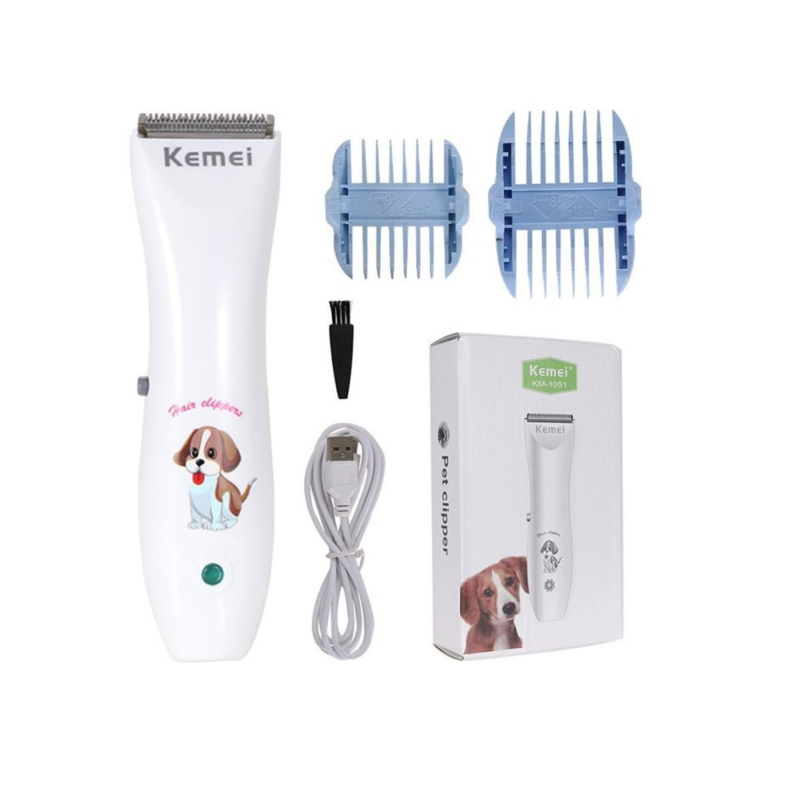 Κουρευτική μηχανή σκύλων επαναφορτιζόμενη kemei km-1051, , medium-null