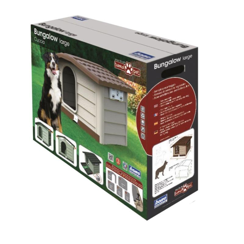 Product image: Bama pet - doghouse bungalow-null