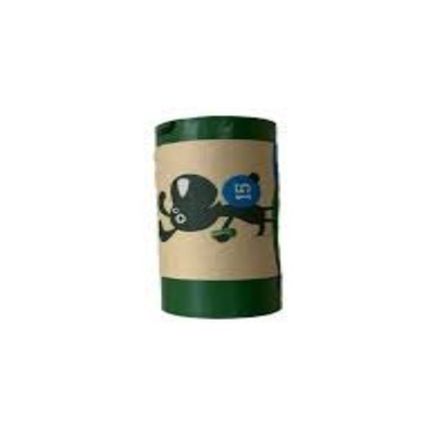 Earth rated unscented poop bags single roll, , medium