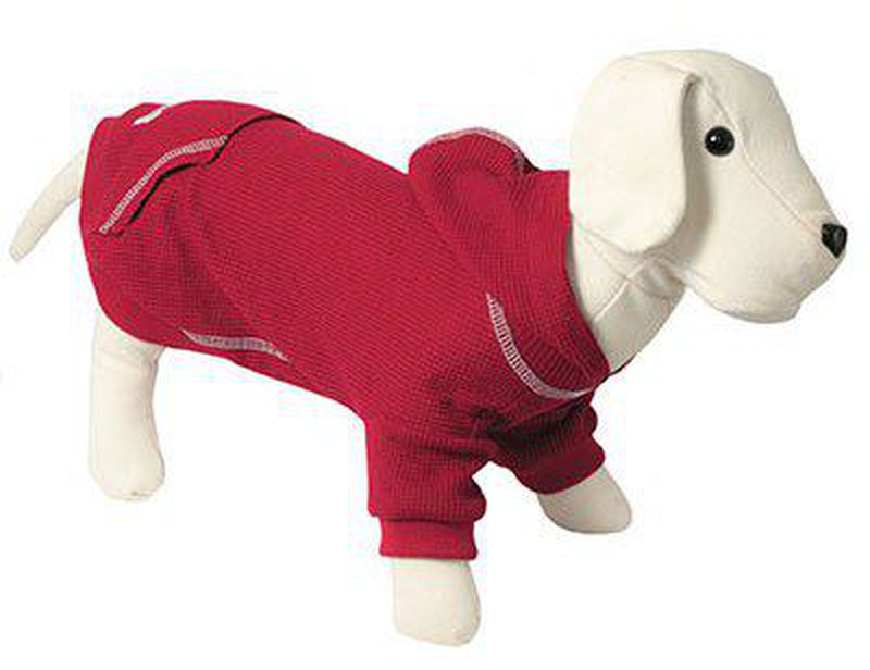 Nayeco red waffle crew jersey - 30cm-null