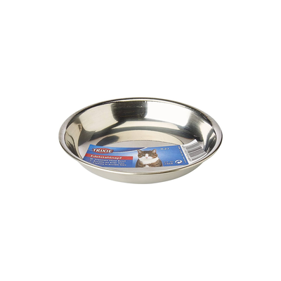 Cat bowl stainless steel 0.2l 13cm, , medium