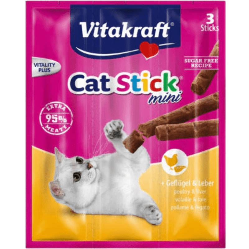Vitakraft cat stick poultry and liver - 180gr-null