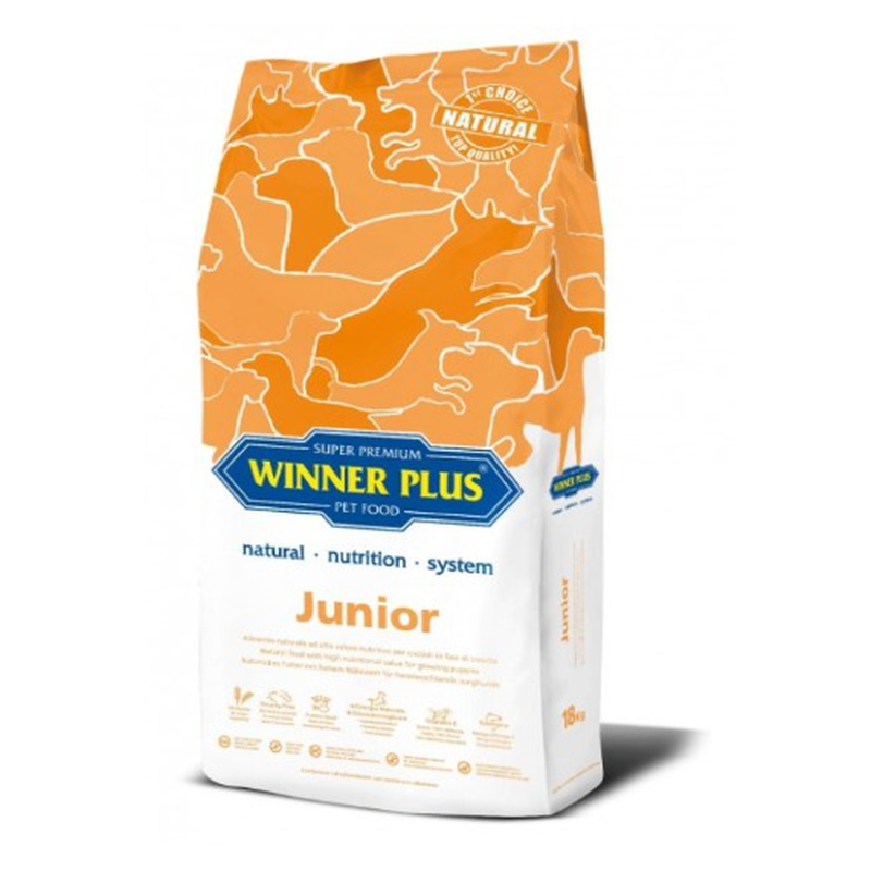 Winner plus super premium dog food junior, , medium-null
