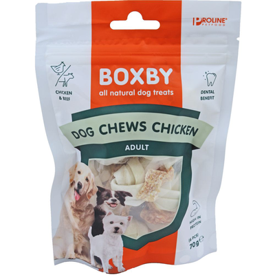 Boxby dog chews with chicken - 100gr, , medium