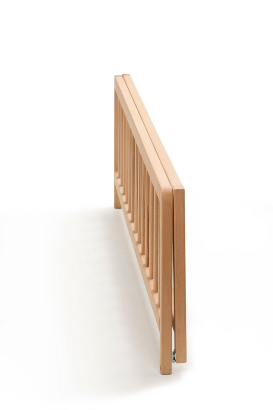Product image: Wood bedrail varnished 110x38cm, , medium-null