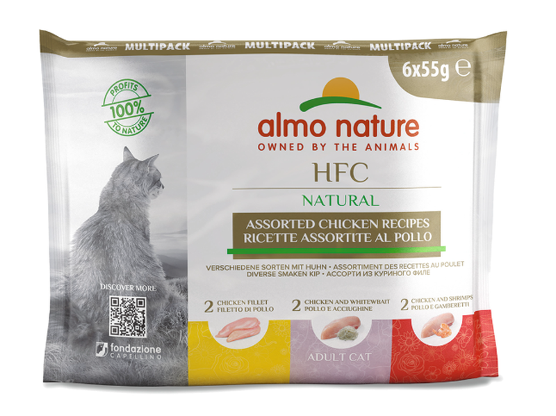 Almo nature hfc chicken multipack - 65gr-null